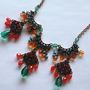 Necklace costume jewelry